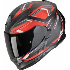 SCORPION EXO-491 ZUMO MATT BLACK-RED