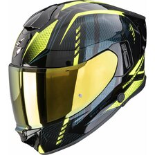 SCORPION EXO-530 AIR THERAS BLACK-NEON YELLOW