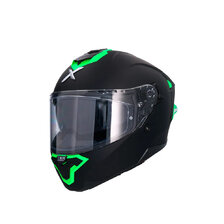 AXOR PRILBA BRUTALE CORSA MATT BLACK/GREEN