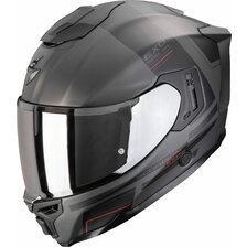 SCORPION PRILBA EXO-1500 AIR DUAL MATT SILVER/BLACK/RED