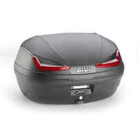 GIVI VRCHNÝ KUFOR SIMPLY IV MONOLOCK 45 L S ČERVENÝMI REFLEKTORMI E455N