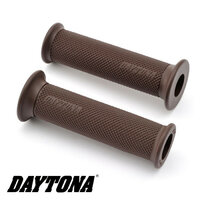 HS MOTO GUMOVÉ GRIPY GGD-BASE HNEDÉ 22 MM