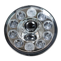 HS MOTO LED HLAVNÉ SVETLO 7" 10 LED