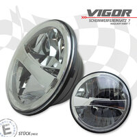 HS MOTO LED HLAVNÉ SVETLO 7" VIGOR
