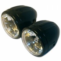 HS MOTO HLAVNÉ SVETLO 3-1/2'' GROOVED, H4/H7,