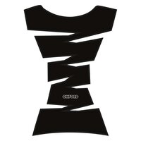 OXFORD NALEPKA NA NADRZ JAGGED CIERNA