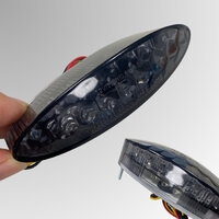 HS MOTO MINI CLASSIC ZADNÉ LED SVETLO ČIERNE