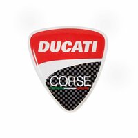 QUATTROERRE 3D NÁLEPKA DUCATI CORSE