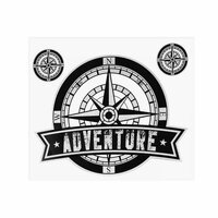 QUATTROERRE NÁLEPKA KOMPAS - VEĽKÝ