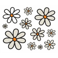 QUATTROERRE NÁLEPKA MARGARÉTKY