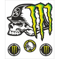 QUATTROERRE NÁLEPKA MONSTER VOJAK