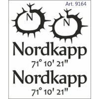 QUATTROERRE NÁLEPKA NORDKAPP NA KUFRE