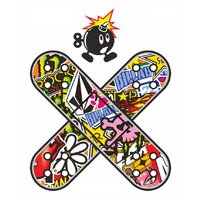 QUATTROERRE NÁLEPKA STICKER BOMB TAVOLE