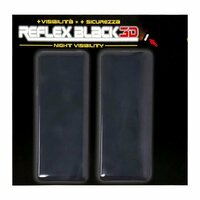 QUATTROERRE NÁLEPKY 3D REFLEXNÉ ČIERNE