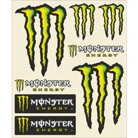 QUATTROERRE NÁLEPKY MONSTER 8KS