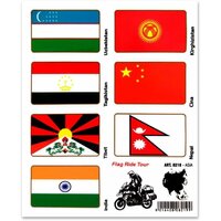 QUATTROERRE NÁLEPKY TOUR ASIA 13,5x16