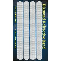 QUATTROERRE REFLEXNÉ NÁLEPKY BIELE