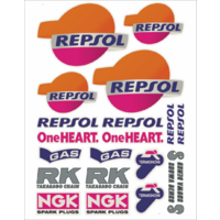 QUATTROERRE SADA NÁLEPIEK HONDA REPSOL