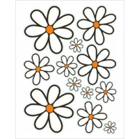 QUATTROERRE SADA NÁLEPIEK MARGARÉTKY