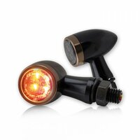 HS MOTO LED SMEROVKY JACK MEDENÉ S KONCOVÝMI SVETLAMI