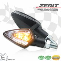HS MOTO LED SMEROVKY S PARKOVACÍMI SVETLAMI ZENIT