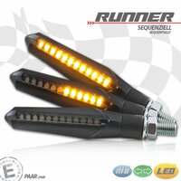 HS MOTO SEKVENČNÉ LED SMEROVKY RUNNER