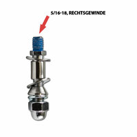 HS MOTO ADAPTÉR NA SPÄTNÉ ZRKADLO 5/16-18 P CHRÓM