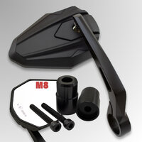 HS MOTO KONCOVÉ SPÄTNÉ ZRKADLÁ HERO 1 M8