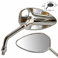 HS MOTO SPÄTNÉ ZRKADLÁ PADUA PÁR