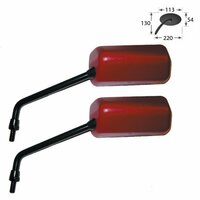 HS MOTO SPÄTNÉ ZRKADLO - PÁR