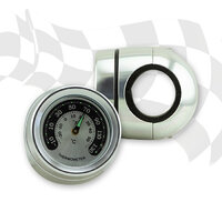 HS MOTO TEPLOMER NA RIADIDLÁ KRÁTKA VERZIA CHRÓM