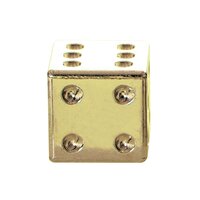 OXFORD ČIAPOČKY NA VENTIL KOCKY ZLATÉ