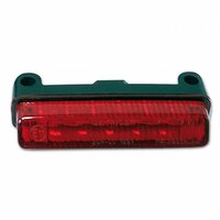 HS MOTO LED BRZDOVÉ SVETLO ''BLADE'' ČERVENÉ