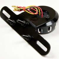 HS MOTO LED BRZDOVÉ SVETLO ''CNC'' ČIERNE