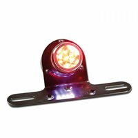 HS MOTO LED BRZDOVÉ SVETLO ''TUBE'' ČERVENÉ