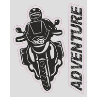QUATTROERRE NÁLEPKA MOTO ADVENTURE