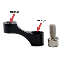 HS MOTO ROZŠÍRENIE PRE  SPÄTNÉ ZRKADLÁ M8 x 1,25MM