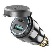 INTERPHONE DIN ADAPTÉR S VÝSTUPOM 1 x USB A 1 x USB-C