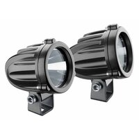 INTERPHONE LED PRÍDAVNÉ SVETLÁ, HOMOLOGIZOVANÉ, ČIERNE