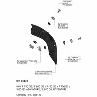 LEO VINCE TEPELNÝ ŠTÍT BMW F 750/850 GS (18-24) / F 800 GS / 900 GS/ADVENTURE (24-25)
