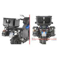 GIVI NOSIČ BOČNÝCH KUFROV BMW R 1300 GS (24) PLOS5143CAM