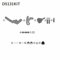 GIVI SADA NA MONTÁŽ PLEXI 5124DT/5124D BMW R 1250 GS/ADVENTURE (19-23) D5131KIT