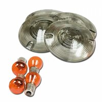 HS MOTO ZATMAVENÉ KRYTKY SMEROVIEK  4KS ,HARLEY DAVIDSON  FLT/FLHS/FLST (86-)