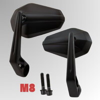 HS MOTO SPÄTNÉ ZRKADLÁ SOLID 2 M8