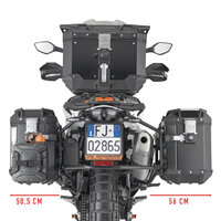 GIVI NOSIČ BOČNÝCH KUFROV KTM 790 ADVENTURE / 890 SMT (23) PLO7717CAM