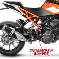 LEO VINCE VÝFUKOVÉ POTRUBIE KTM DUKE / RC 390 (17-20)