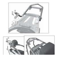 GIVI ZADNÝ NOSIČ KYMCO G-DINK 125/300 SR6101