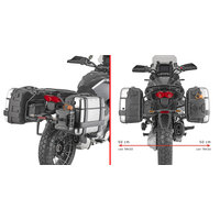 GIVI BOČNÉ NOSIČE MOTO GUZZI STELVIO 1000 (24) PLO8208MK
