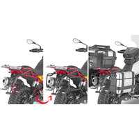 GIVI BOČNÉ NOSIČE MOTO GUZZI V 85 TT (19-23) PLOR8203MK