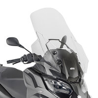 GIVI TRANSPARENTNÉ PLEXI PIAGGIO MP3 HPE 400-400 SPORT - 530 EXCLUSIVE (22-23) D5619ST